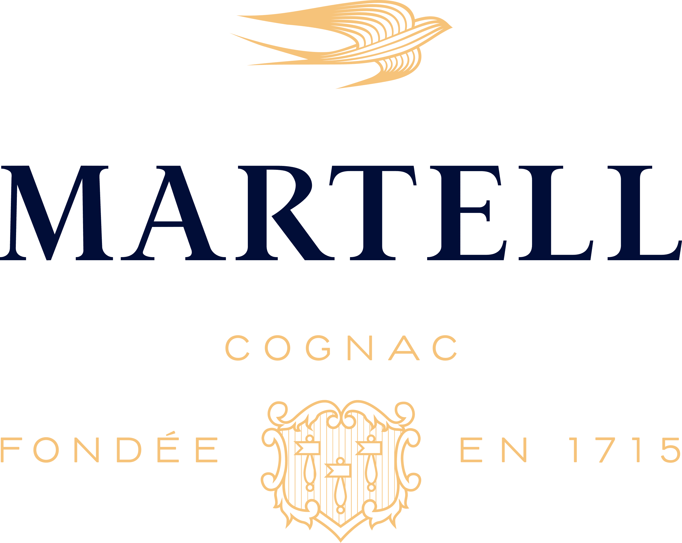 Logo Martell Cognac — client de Jackson & Kent
